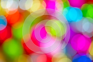 Colorfull background - defocused ligths