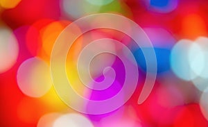 Colorfull background - defocused ligths