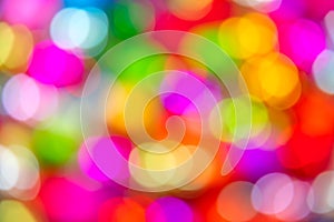 Colorfull background - defocused ligths