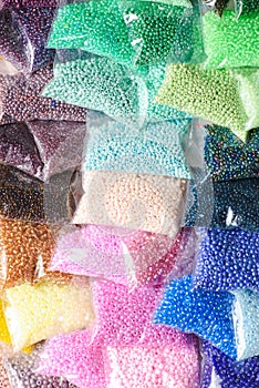 Colorfull glass beads