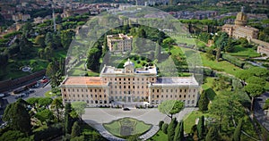 The Colorfull Governor`s Palace in Vatcan City