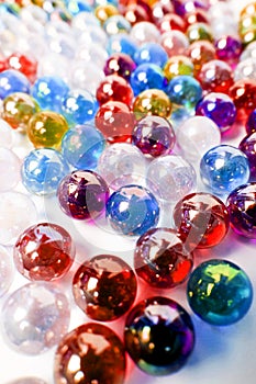 Colorfull marble ball art wallpaper