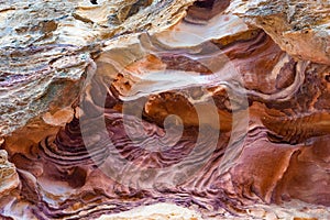 Colorfull sandstone texture