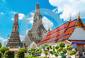 Colorfull Wat Arun, Bangkok, Thailand