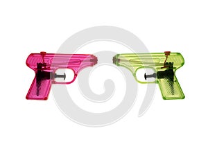 Colorfull waterguns