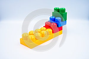 Colorfulâ€‹ Plasticâ€‹ blockâ€‹ toyâ€‹ forâ€‹ playâ€‹ andâ€‹ Learn