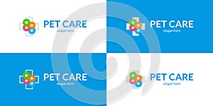 Colorific pet care logo