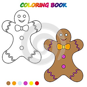 coloring book. Coloring page to educate preschool kids