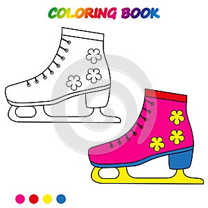 coloring book. Coloring page to educate preschool kids