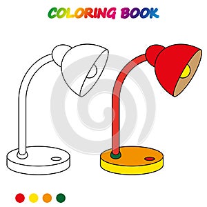 coloring book. Coloring page to educate preschool kids