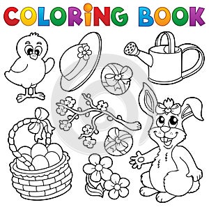 Coloring book with Easter theme 6