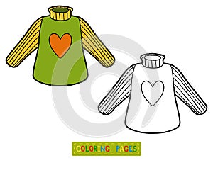 Coloring book, Pullover