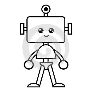 Coloring book, Robot