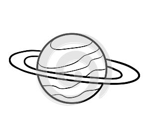 Coloring book, Saturn