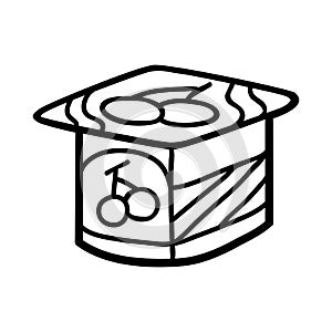 Coloring book, Yogurt cup