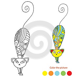 Coloring game