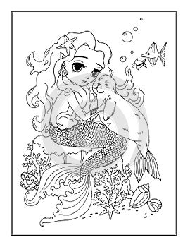 Coloring page The Fairy