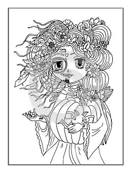 Coloring page The Fairy