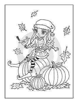 Coloring page The Fairy