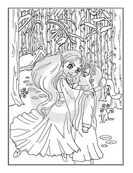 Coloring page The Fairy