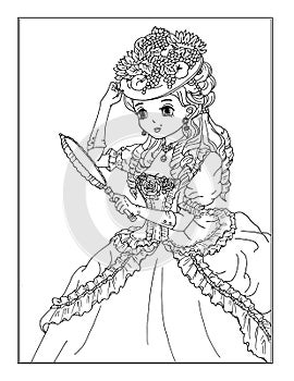 Coloring page The Fairy