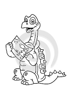 Coloring pages dinosaur