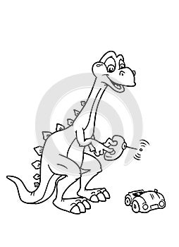 Coloring pages dinosaur