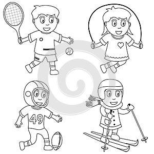 Coloring Sport for Kids [3]