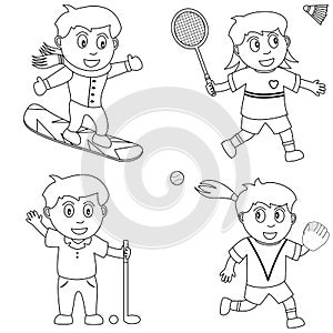 Coloring Sport for Kids [5]