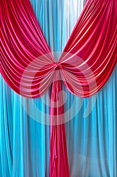 Colorized curtain
