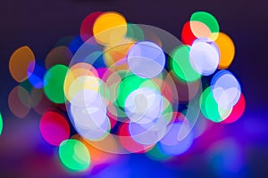 Colorlight bokeh background