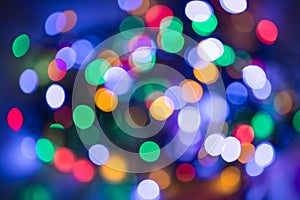 Colorlight bokeh background