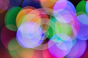 Colorlight bokeh background