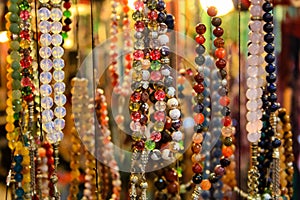 Colors of the bazaar of the old city of Jerusalem in Israel