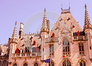 Colors of Bruges during Spring