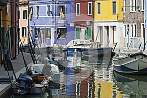 The colors of Burano, Venice