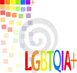 Colors Cubes LGBTQIA+ Pride