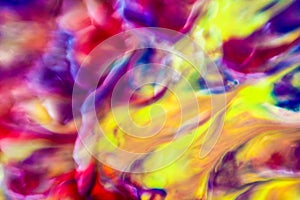 Colors dance in illusion