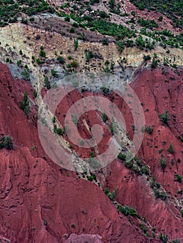 COLORS OF EARTH in Atlas mountains, Morocco