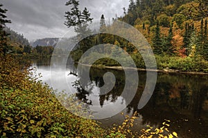 Colors of fall at Agawa Canyon, Canada