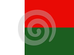 The colors of the flag depict Madagascar\'s