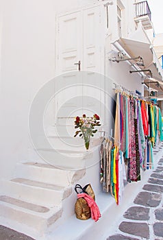 Colors of Greece - pictorial streets of Cycladic islands