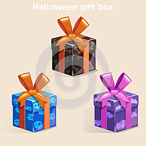 Colors Halloween gift box