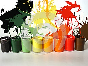 Colors of paints