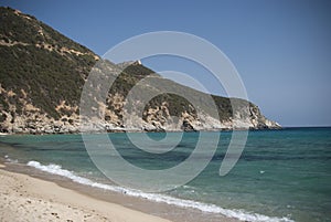 Colors of Sardinia. Solanas Beach photo