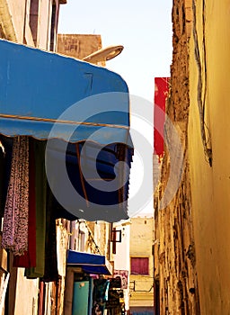 Colors on the streets of Morocco, Africa