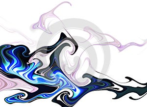 Colors and swirls background