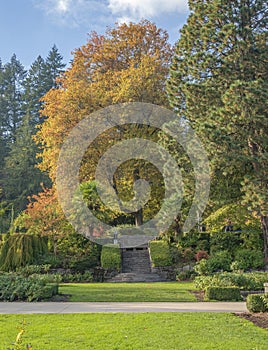 Colors in Washington park Portland Oregon state