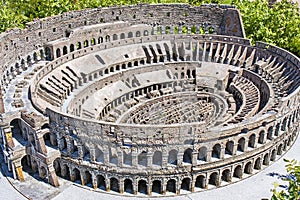 Coloseum Rome Italy Mini Tiny