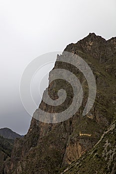 Colossal Sanctuary of Ollantaytambo in Peru